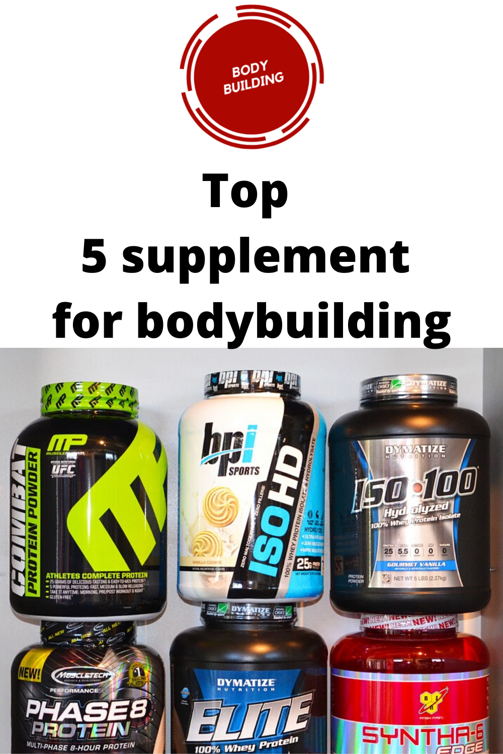 Top 5 Supplements For Bodybuilders And Strength Athletes 8720